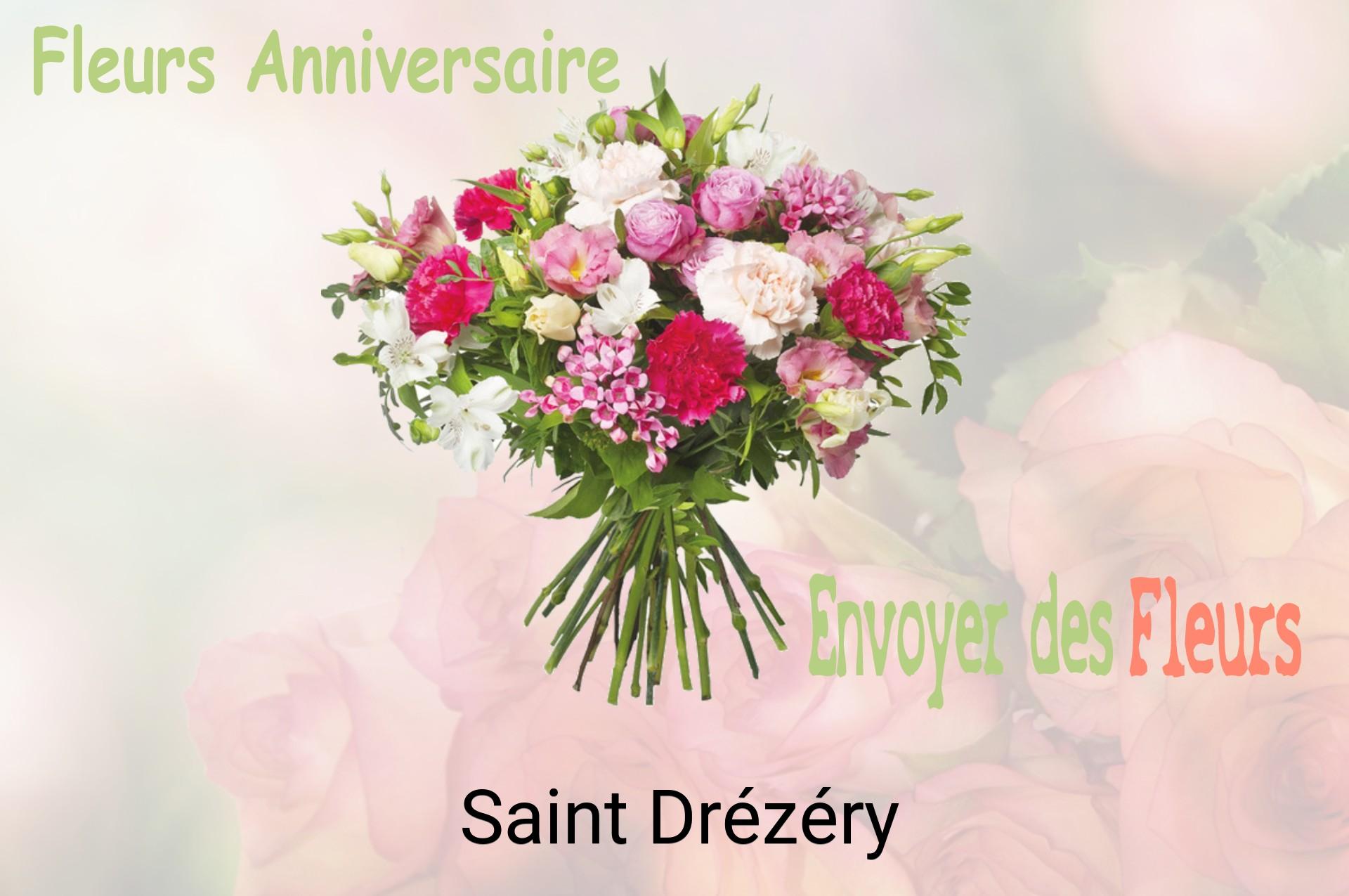 Bouquet de fleurs d’anniversaire livré à Saint-Drézéry
